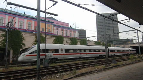 Copenhagen Train Station Video stock 40449808