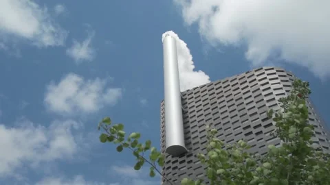 COPENHILL FABRIC @ DENMARK Stock Footage 197754160