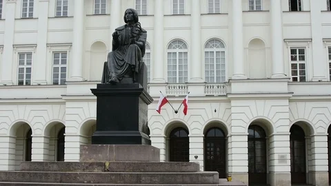 Copernicus  square 스톡 동영상 90458879