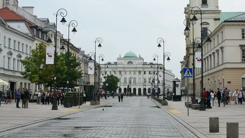 Copernicus Square  스톡 동영상 90459218