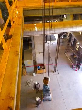 Copier on a crane Stock Photos