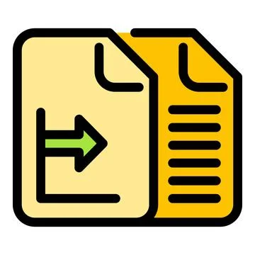 Copier device icon vector flat Stock Illustration