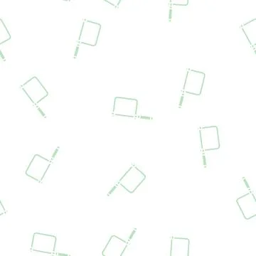 Coping saw carpenter tool glyph seamless pattern Illustrazione stock
