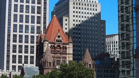 Copley Square Vídeos de archivo 92602218