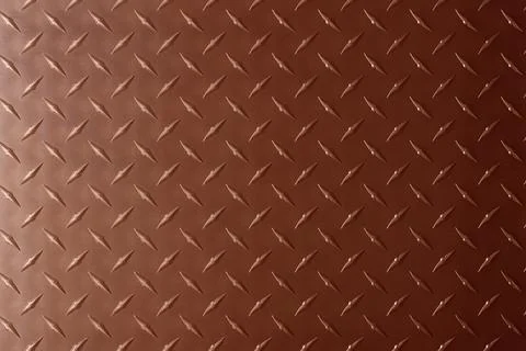 Copper background with diamond pattern, bronze texture Stock Photos
