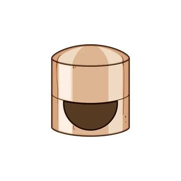 Copper cable clip for organizing electric wires Stock Illustration