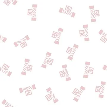 Copper cable glyph vector seamless pattern Stock Illustration