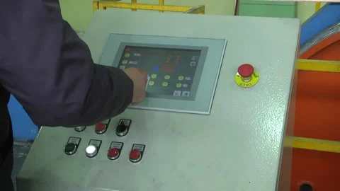 Copper cable manufacturing process in a modern plant Stock Footage 233373453