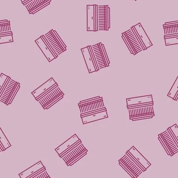 Copper cathodes produces line seamless pattern Stock Illustration
