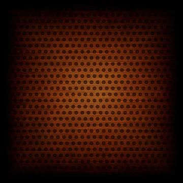Copper circle pattern texture or background Stock Illustration