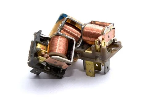 Copper coil Stock Photos