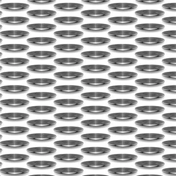 Copper Coin Pattern Stock Illustration