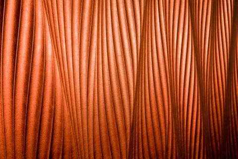 Copper colored leather texture or background Foto stock
