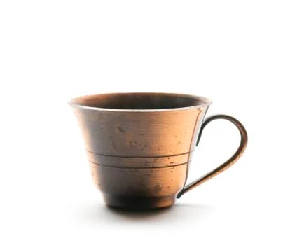Copper cup Stock Photos