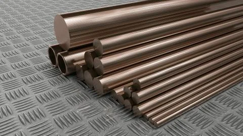 Copper elements Stock Illustration