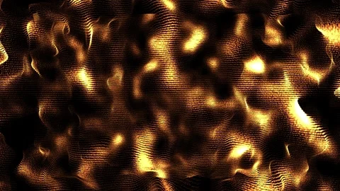 Copper Ember Fractal Flow Background 4K Loop Stock Footage 305356452