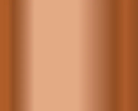 Copper foil texture gradient. Metal background. Vector illustration Stock Illustration