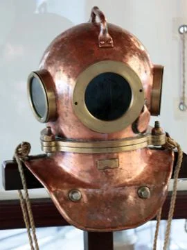 Copper helmet Stock Photos