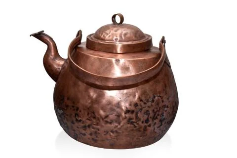 Copper kettle Stock Photos