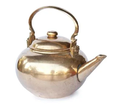 Copper kettle Stock Photos