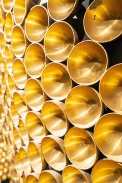 Copper metal background Stock Photos