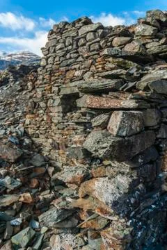 Copper mine ruin Stock Photos