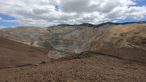 Copper mine in Utah Video stock 111917365