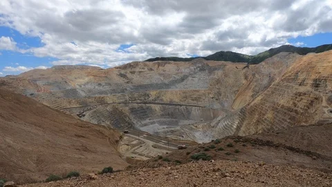 Copper mining in Utah Stock Footage 111278851