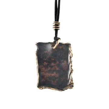 Copper pendant Stockfoto's