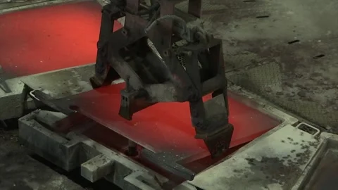 Copper plate Stock Footage 297263259