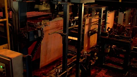 Copper production factory Stock-Footage 137361533