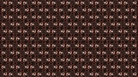 Copper small circles particles grid pattern rotating transform Stock-Footage 152879036