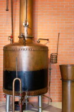 Copper still Stock Photos