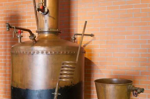 Copper still Stock Photos