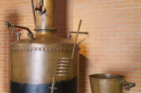 Copper still Stock Photos