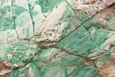 Copper in stone background Stock Photos