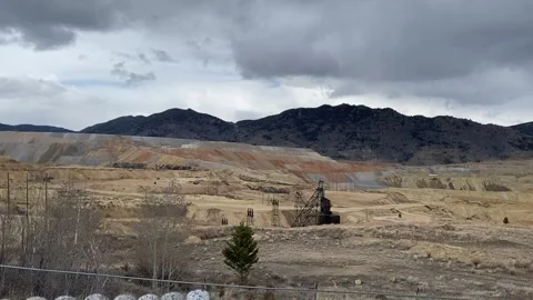 Copper strip mine Stock Footage 275101451