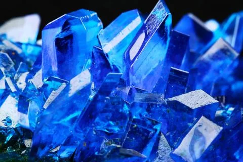 Copper sulfate Stock Photos