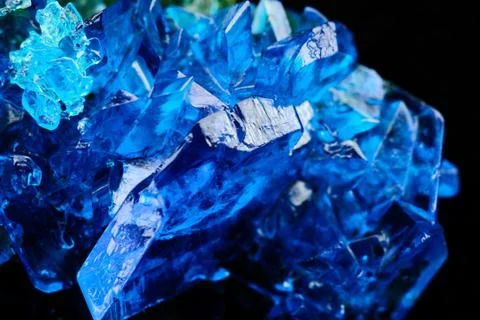 Copper sulfate Stock Photos