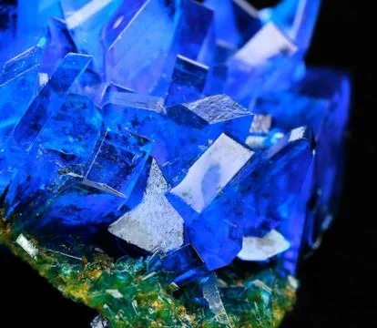 Copper sulfate Stock Photos