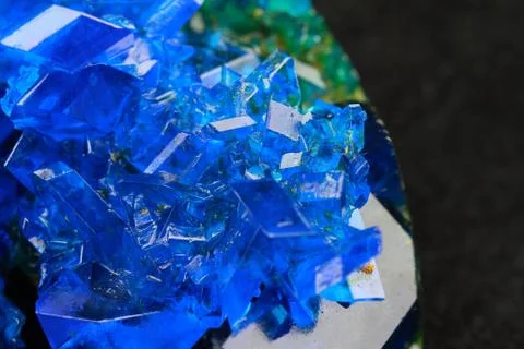 Copper sulfate Stock Photos