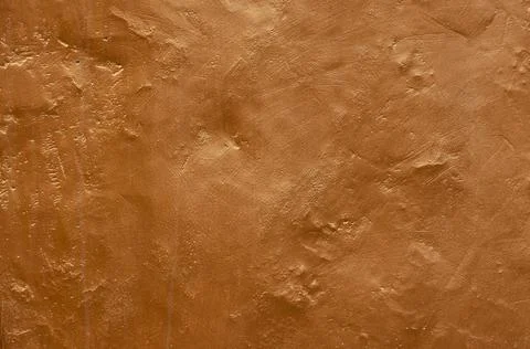 Copper textured background, reddish-orange metallic surface, painted. Stock Photos