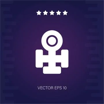 Copper vector icon Stock Illustration