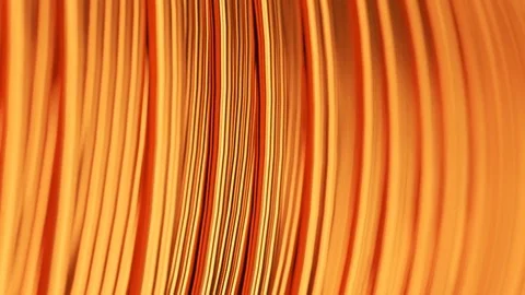 Copper wire. Stock Footage 84510491