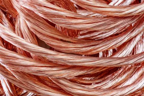 Copper wire Stock Photos