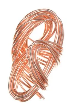 Copper wire Foto stock