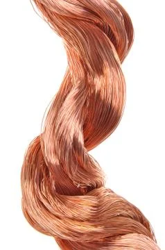 Copper wires 스톡 사진