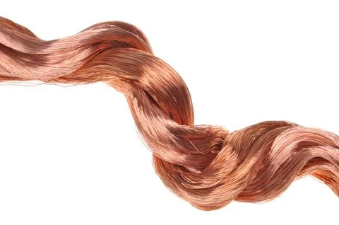 Copper wires Stock Photos