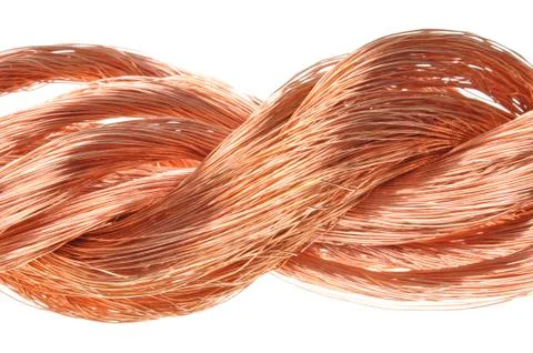 Copper wires Stock Photos