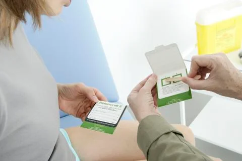 Coprology test Stock Photos